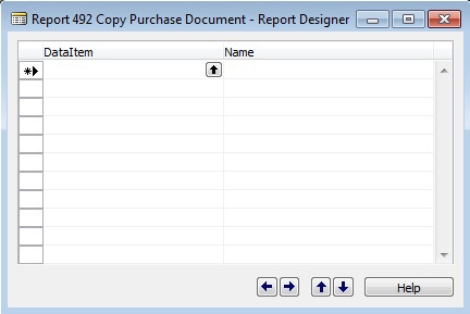 Microsoft Dynamics NAV - Report 492 Copy Purchase Document - Report Designer
